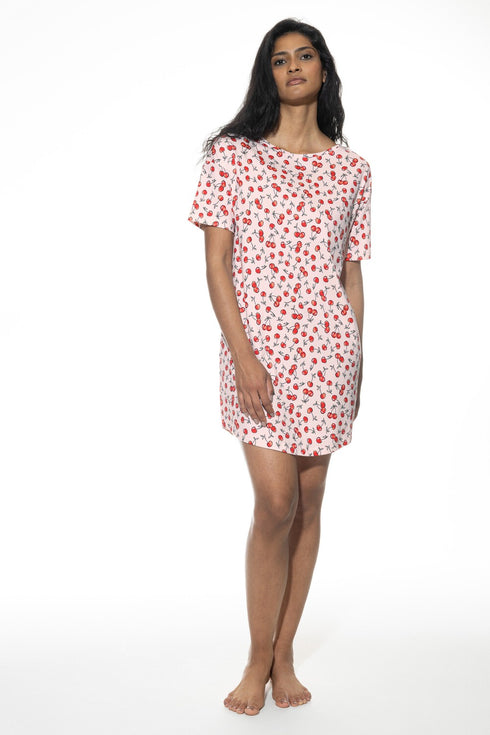 Mey Serie Cherry Rush Big Shirt Short Sleeve